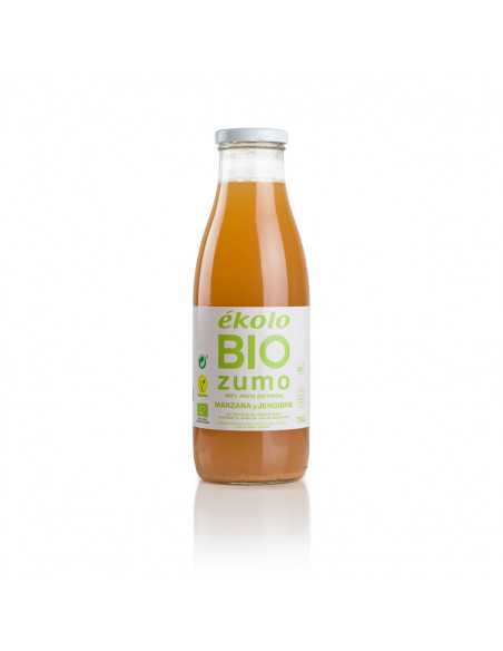 Zumo de MANZANA-JENGIBRE Ecológico 100% exprimido