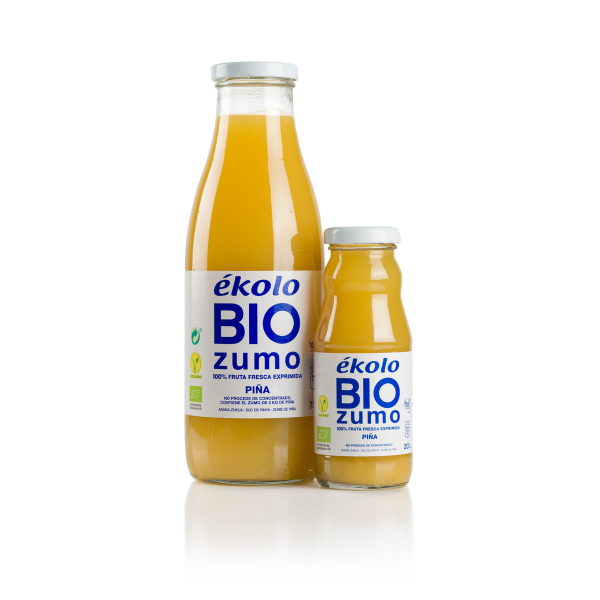 Zumo de PIÑA Ecológico, 100% exprimido Zumo de PIÑA Ecológico, 100% exprimido