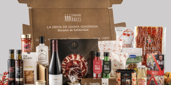 Una Navidad solidaria y exquisita: llega la primera cesta conciencia